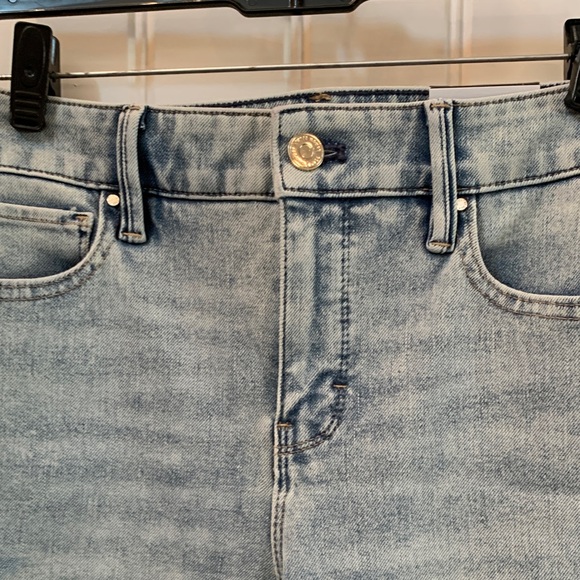 NWT White House Black Market Sculpt Straight Crop High Rise Blue Ankle Jeans 2 - Picture 4 of 10